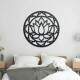 Quadro Decorativo Vazado Mandala Flor de L�tus