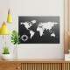 Quadro Decorativo Vazado Mapa-M�ndi