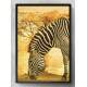Quadro Decorativo Pintura Zebra Africana
