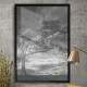 Quadro Decorativo �rvore Preto e Branco