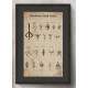 Quadro Decorativo Runas Bloodborne