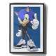Quadro Decorativo Sonic de Moletom e T�nis