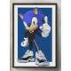 Quadro Decorativo Sonic de Moletom e T�nis