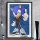 Quadro Decorativo Sonic de Moletom e T�nis