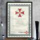 Quadro Decorativo Umbrella Corps Certificado
