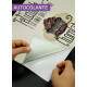Adesivo Para Notebook Felicidade � s� uma Quest�o de Chocolate
