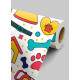 Papel de Parede Coisas de Pets Colorido
