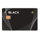 Adesivo Para Cart�o Linhas Brancas Black Mod 117