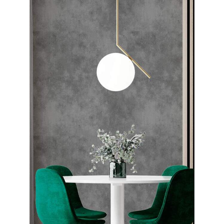 Papel de Parede Cimento Queimado Cinza 02