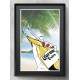 Quadro Decorativo Pintura Praia e Cerveja
