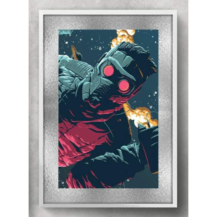 Quadro Decorativo Guardies da Galxia Senhor das Estrelas