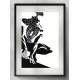 Quadro Decorativo Silhueta Homem Aranha