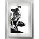 Quadro Decorativo Silhueta Homem Aranha