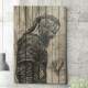 Quadro Decorativo Madeira Desenho The Vikings