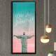 Quadro Decorativo Slim Rio de Janeiro Cristo Redentor