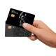 2 Adesivos para Cart�o de Cr�dito Black Mod 128