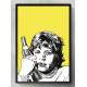 Quadro Decorativo Mick Jagger Rolling Stones