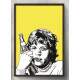 Quadro Decorativo Mick Jagger Rolling Stones