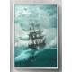 Quadro Decorativo Barco Navio Pirata Alto Mar