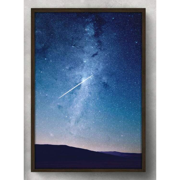 Quadro Decorativo Cu Estrelado Cometa