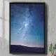 Quadro Decorativo C�u Estrelado Cometa