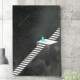 Quadro Decorativo Menino nas Escadas C�u Estrelado