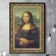 Quadro Decorativo Mona Lisa Moldura Medieval