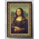 Quadro Decorativo Mona Lisa Moldura Medieval