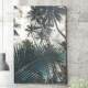 Quadro Decorativo Vista de Baixo Coqueiros