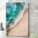Quadro Decorativo Paisagem Praia e Ondas do Mar