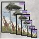 Quadro Decorativo Girafas �frica