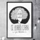 Quadro Decorativo C� Burro Cara Que Loucura