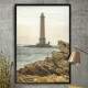 Quadro Decorativo Farol Mar e C�u Azul