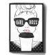 Quadro Decorativo Girl Boss