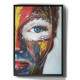 Quadro Decorativo Rosto de Mulher Pintura Colorida