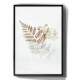 Quadro Decorativo Folhas Minimalistas Marrom
