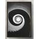 Quadro Decorativo Abstrato Escadas Preto E Branco