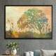 Quadro Decorativo Abstrato �rvore Colorida