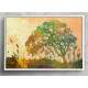 Quadro Decorativo Abstrato �rvore Colorida