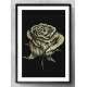 Quadro Decorativo Flor Dourada