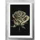 Quadro Decorativo Flor Dourada