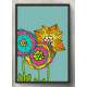 Quadro Decorativo Abstrato Flores