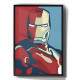 Quadro Decorativo Homem De Ferro Pop Art