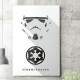 Quadro Decorativo Storm Trooper Star Wars