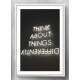 Quadro Decorativo Think About Things Differently