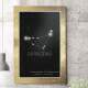 Quadro Decorativo Signo Constela��o Capric�rnio