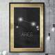 Quadro Decorativo Signo Constela��o �ries