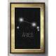 Quadro Decorativo Signo Constela��o �ries