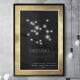 Quadro Decorativo Signo Constela��o Sagit�rio
