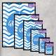Kit 3 Quadros Decorativos F� Amor e Gratid�o 03